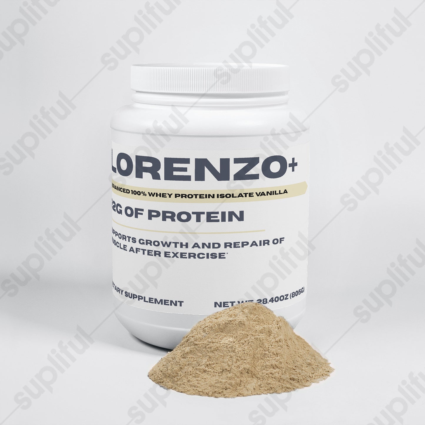 Lorenzo+ | Advanced 100% Whey Protein Isolate (Vanilla)