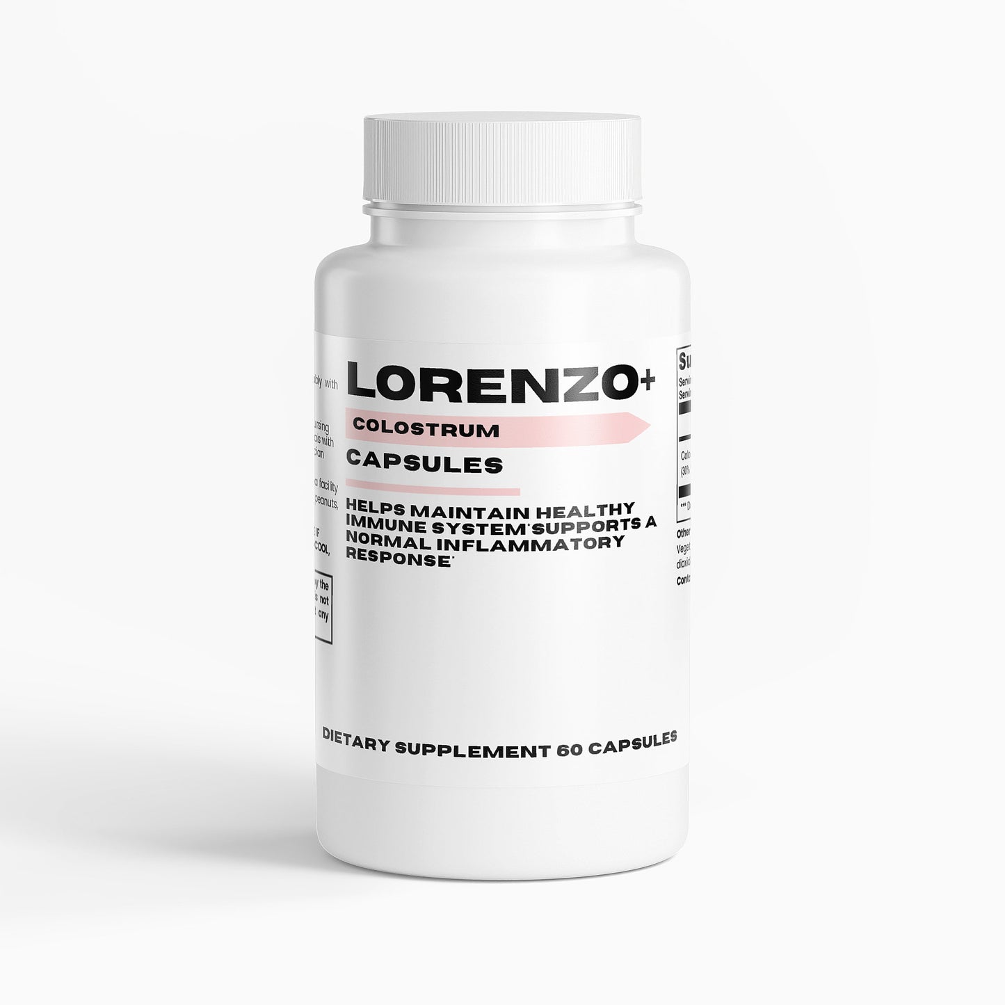 Lorenzo+ | Colostrum Capsules
