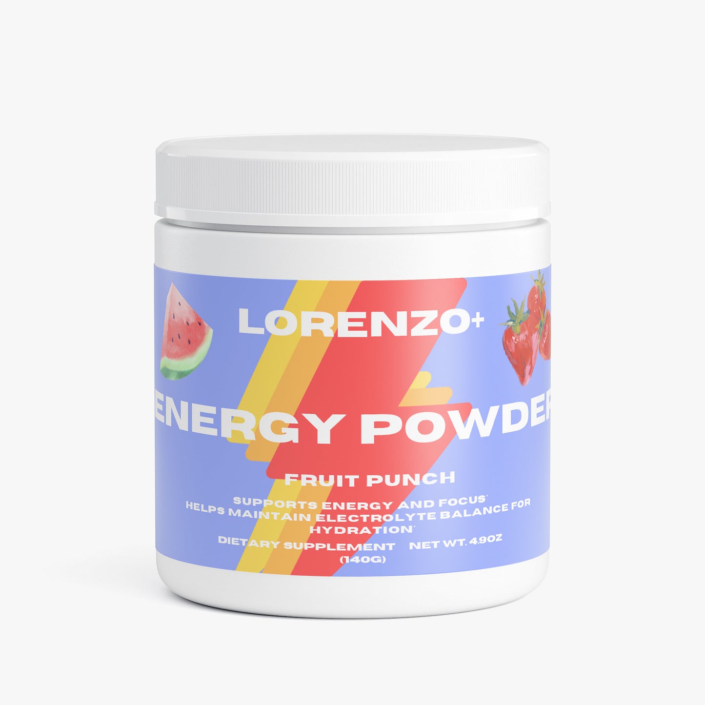 Lorenzo+ | ENERGY POWDER FRUIT PUNCH