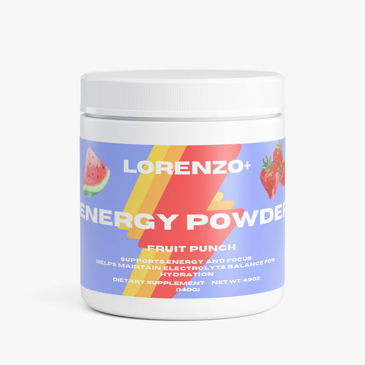Lorenzo+ | ENERGY POWDER FRUIT PUNCH