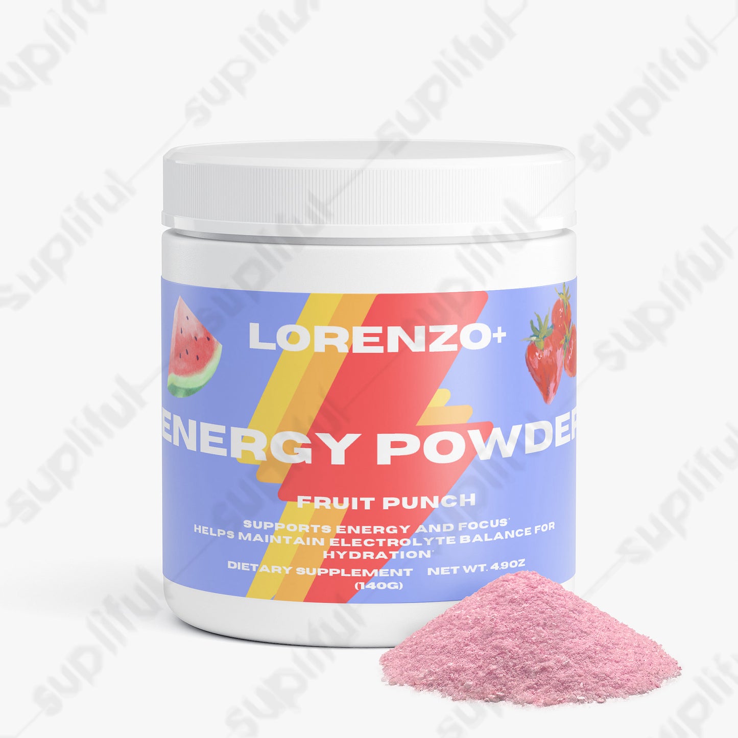 Lorenzo+ | ENERGY POWDER FRUIT PUNCH