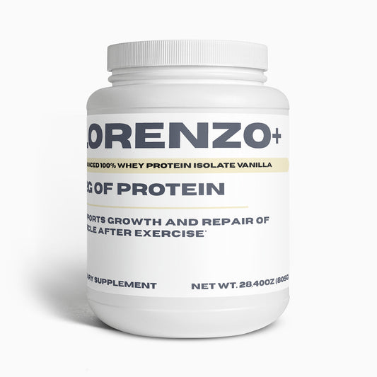 Lorenzo+ | Advanced 100% Whey Protein Isolate (Vanilla)
